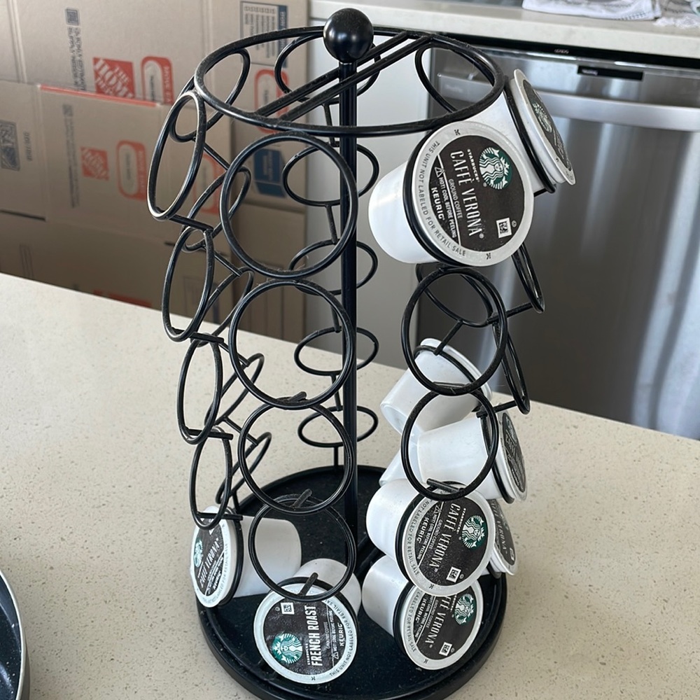 Coffee keurig cup holder